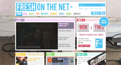 Desktop Screenshot of freshonthenet.co.uk